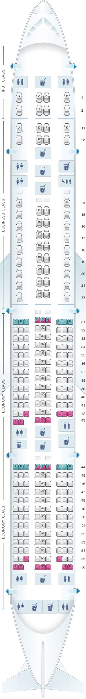 singapore airlines 777-300er seat map|b777.